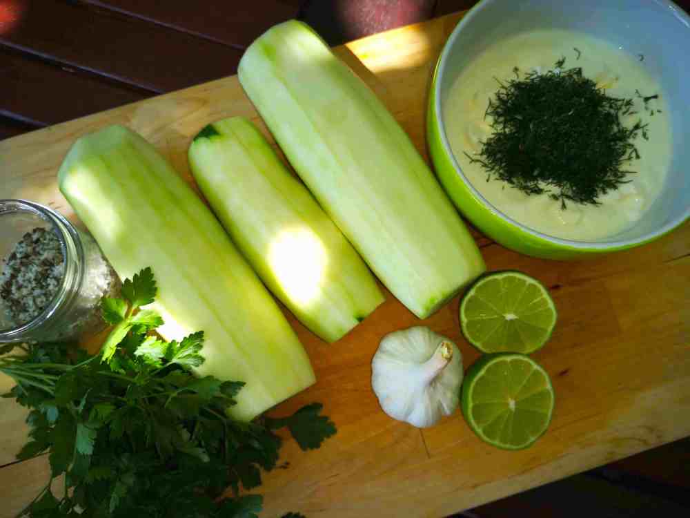 Kalte Gurkensuppe - Zutaten